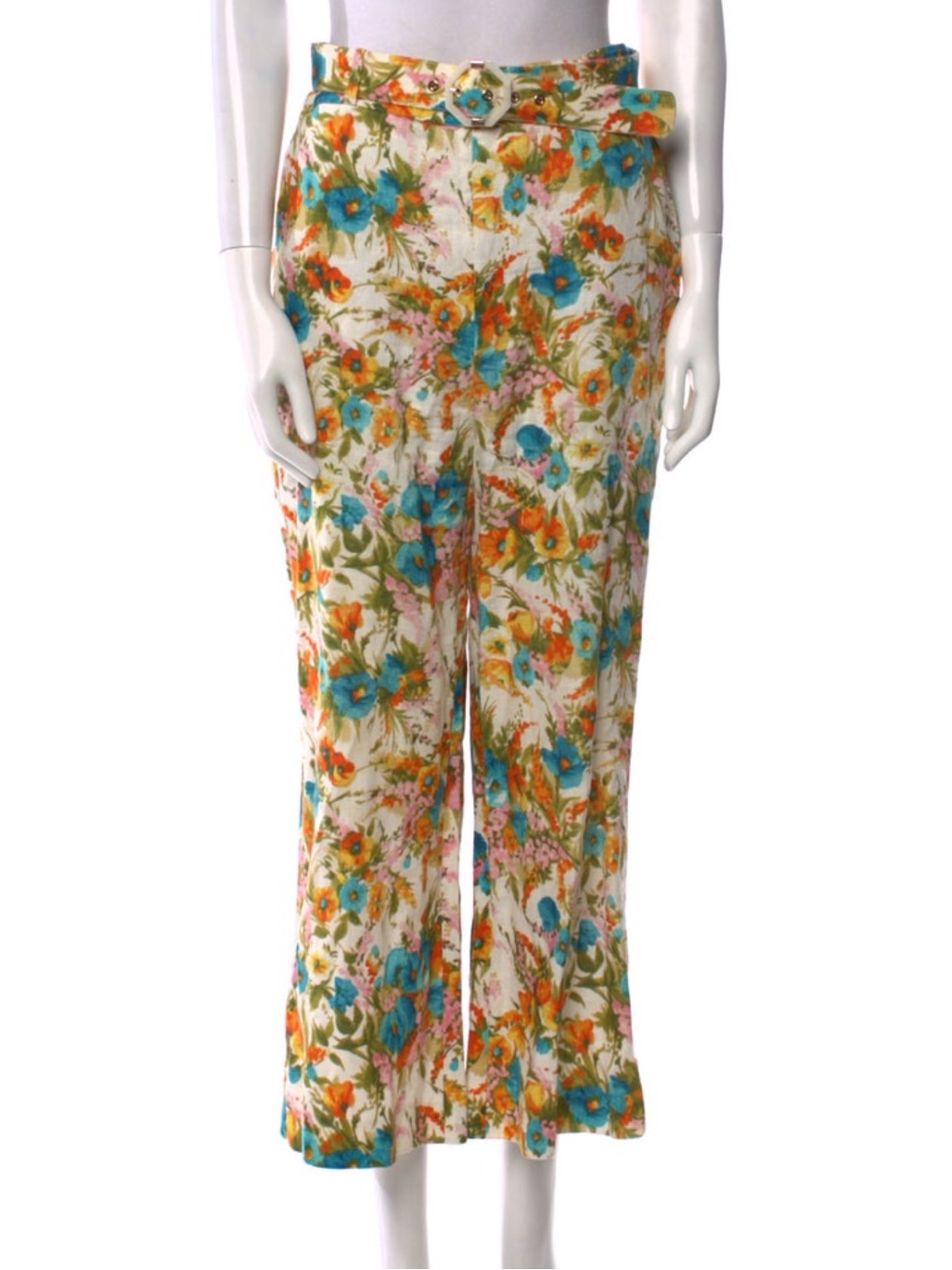 Zimmermann Linen Wide Leg Pants Size: S